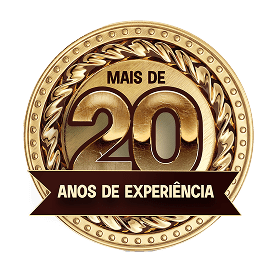 Mais de 20 anos de experiência